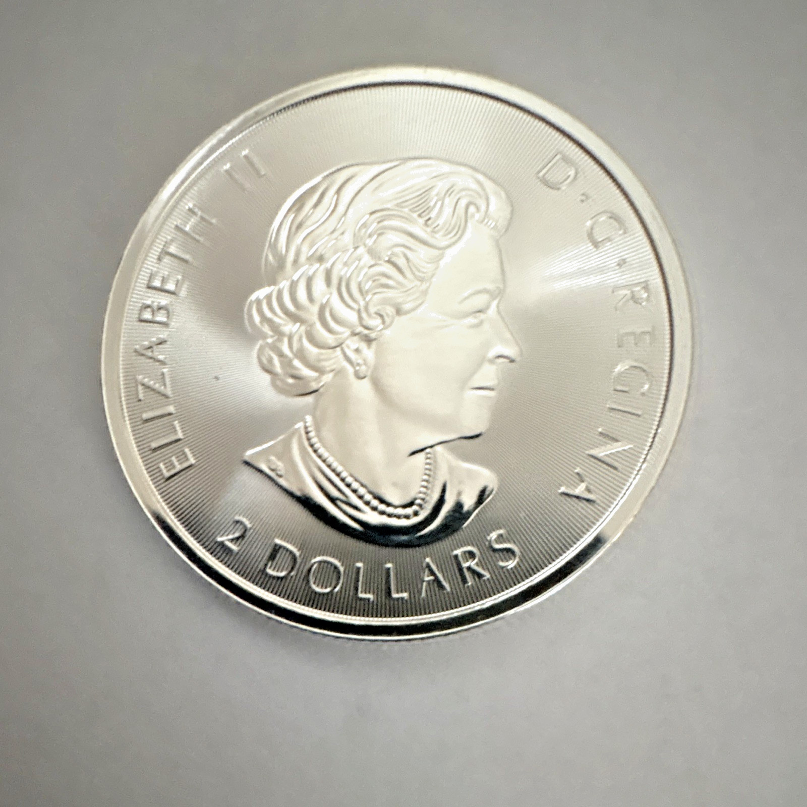 UNC Royal Canadian Mint 2018 Canadian Arctic $2 1/2 oz .9999 Silver Coin BU GEM
