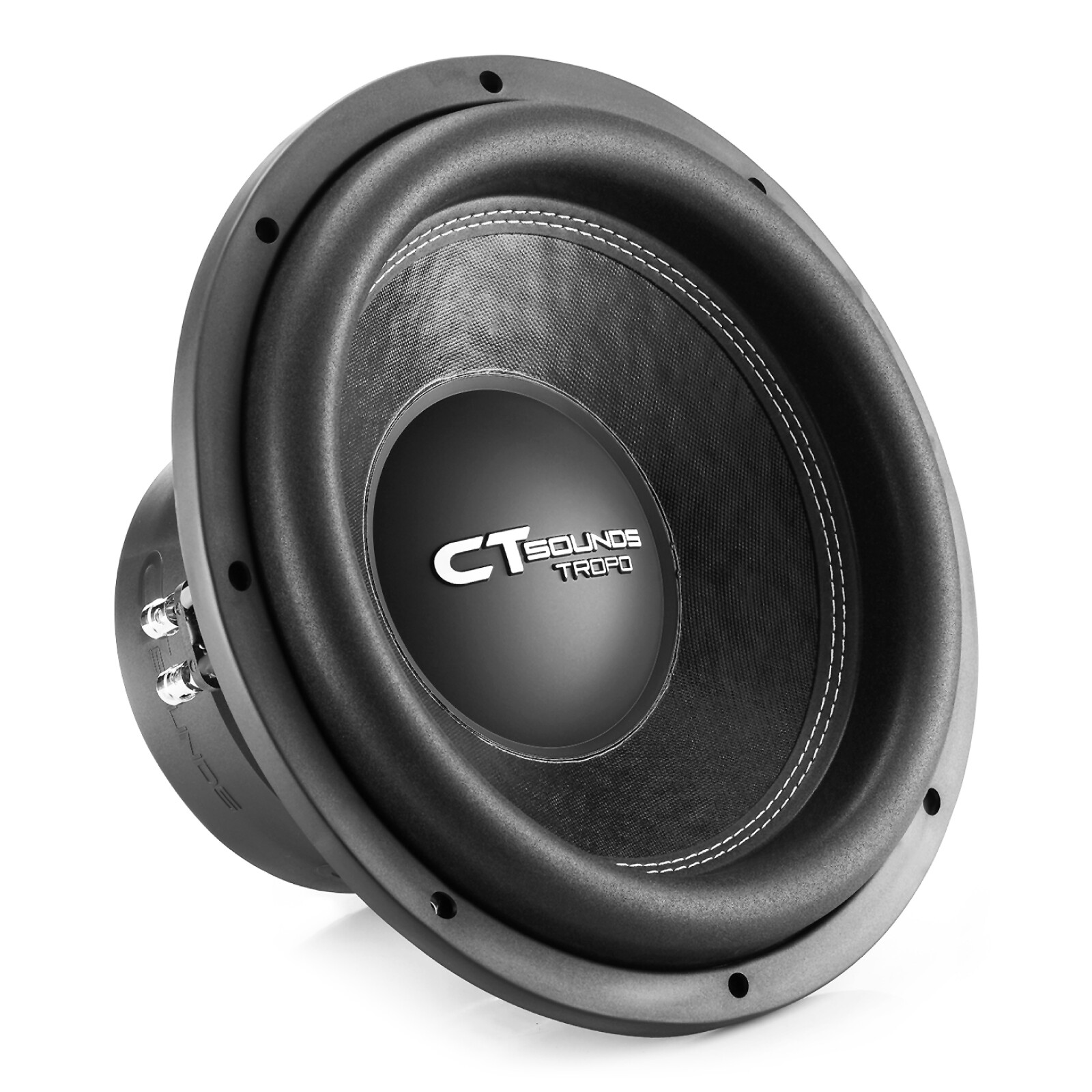 CT Sounds TROPO-12-D2 1300 Watt Max Power 12 Inch Car Subwoofer - Dual 2 Ohm