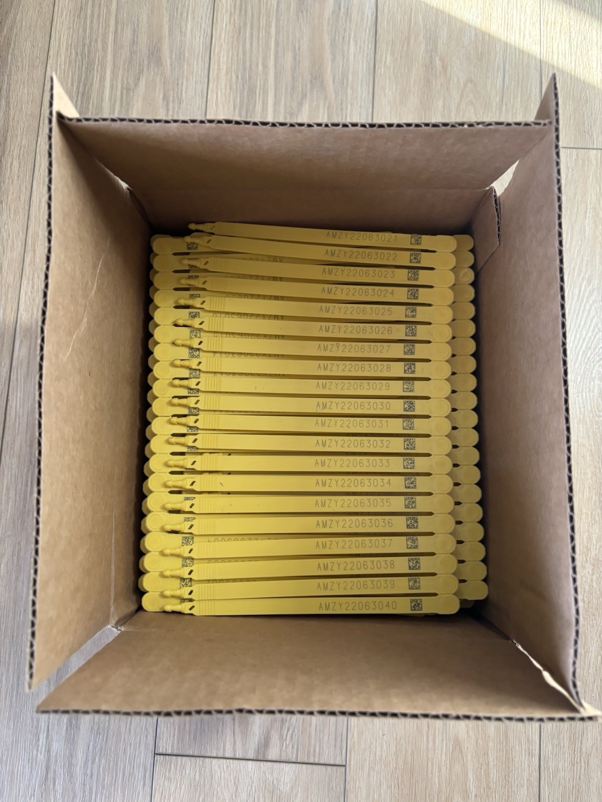 1000 Yellow plastic truck trailer security seals numbered Amazon 7\ 1000 Yellow plastic truck trailer security seals numbered Amazon 7\