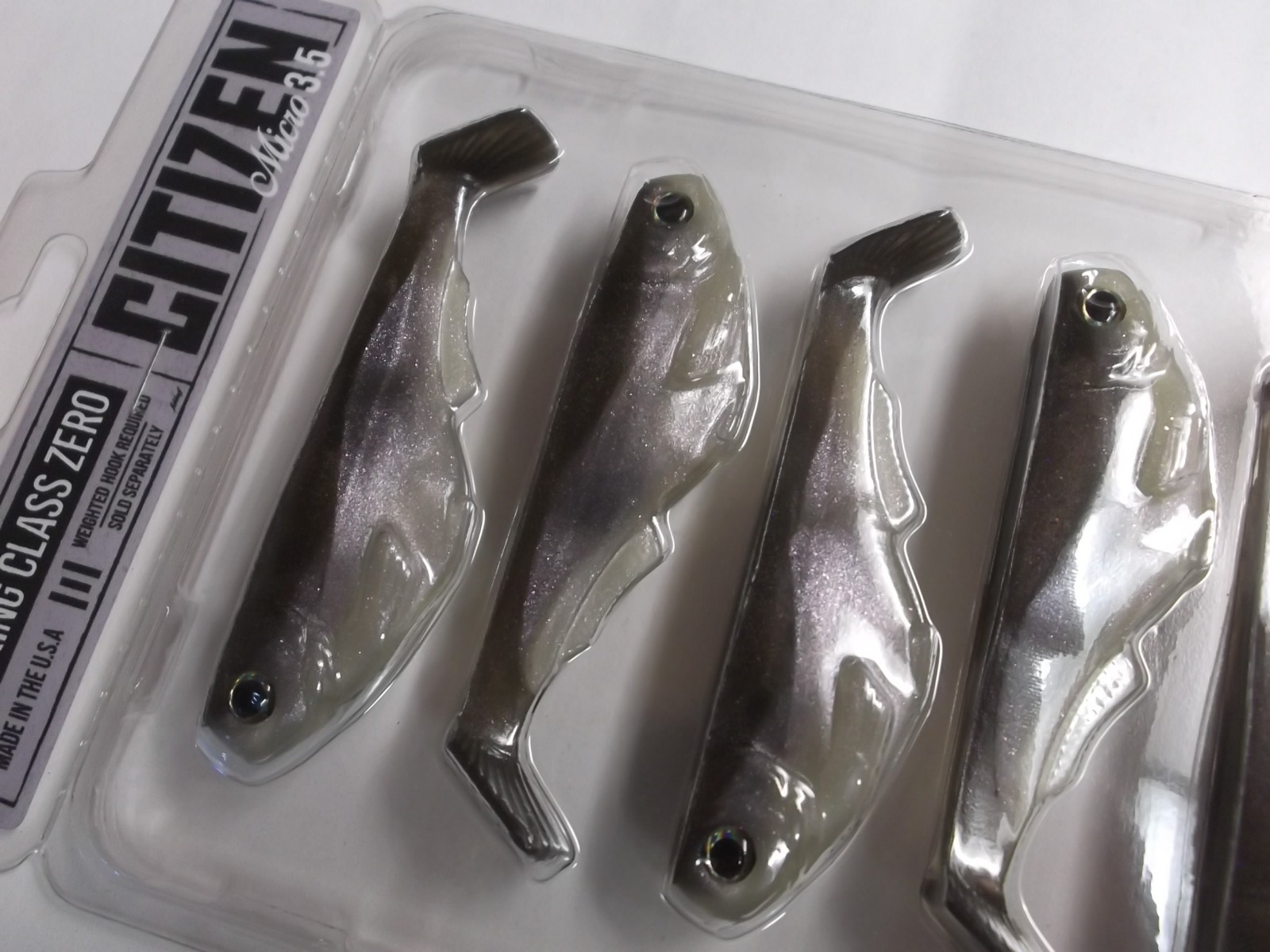 WCZ Working Class Zero Citizen Micro Swimbait Booty Juice (Darker) Limited