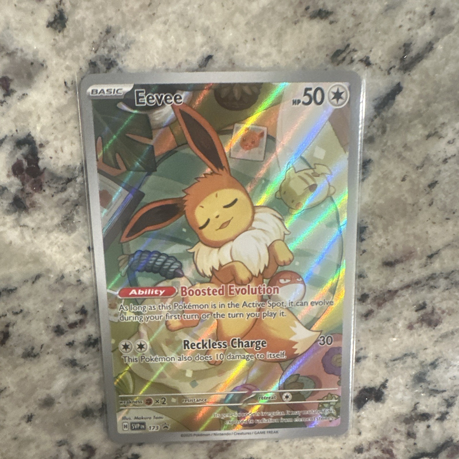 The Pokémon Company Eevee 173 Sv: Scarlet & Violet Promo Holo Eng Basic 50 HP
