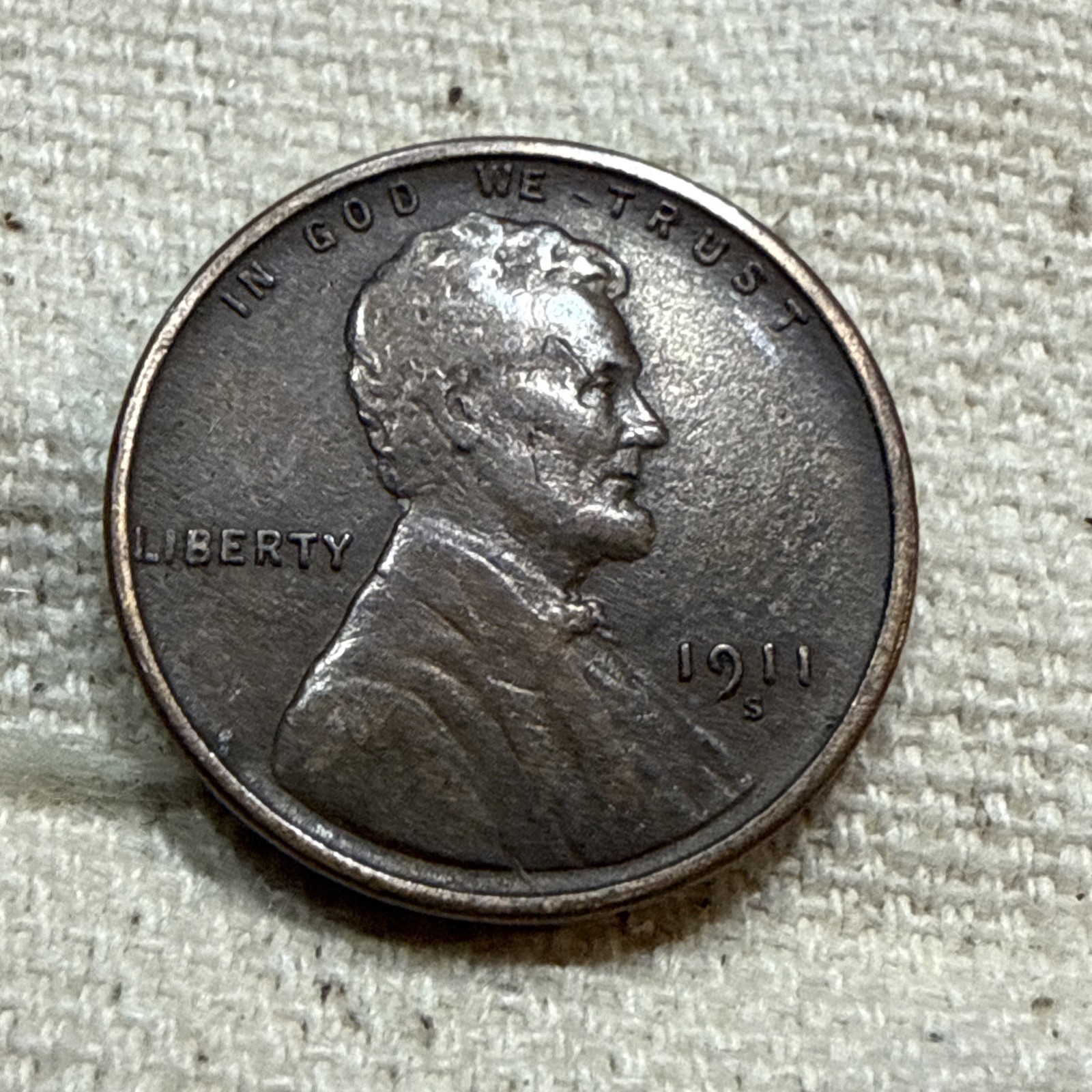 1911 S Lincoln Wheat Cent Key Date  Nice 