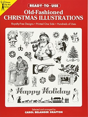Ready-to-Use Old-Fashioned Christmas Illustrations (Dover Clip A