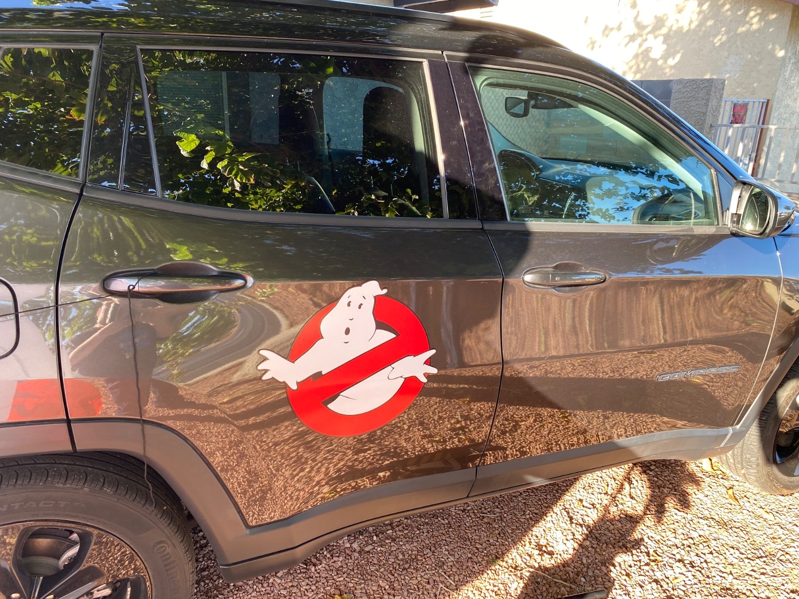 X2 Ghostbusters Movie Ghost Logo Removable Auto MAGNET Made In USA Halloween