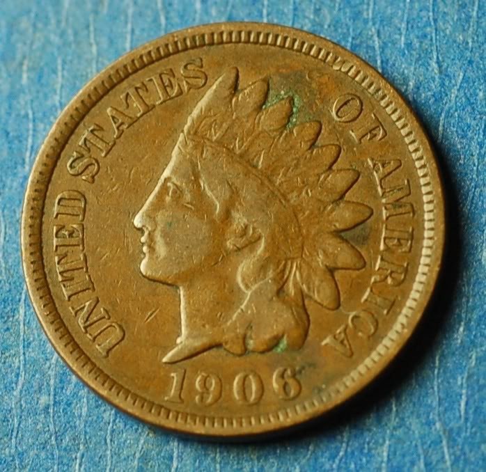 W1721 1906 Indian Head Cent Penny 1c - Check Out Our Store