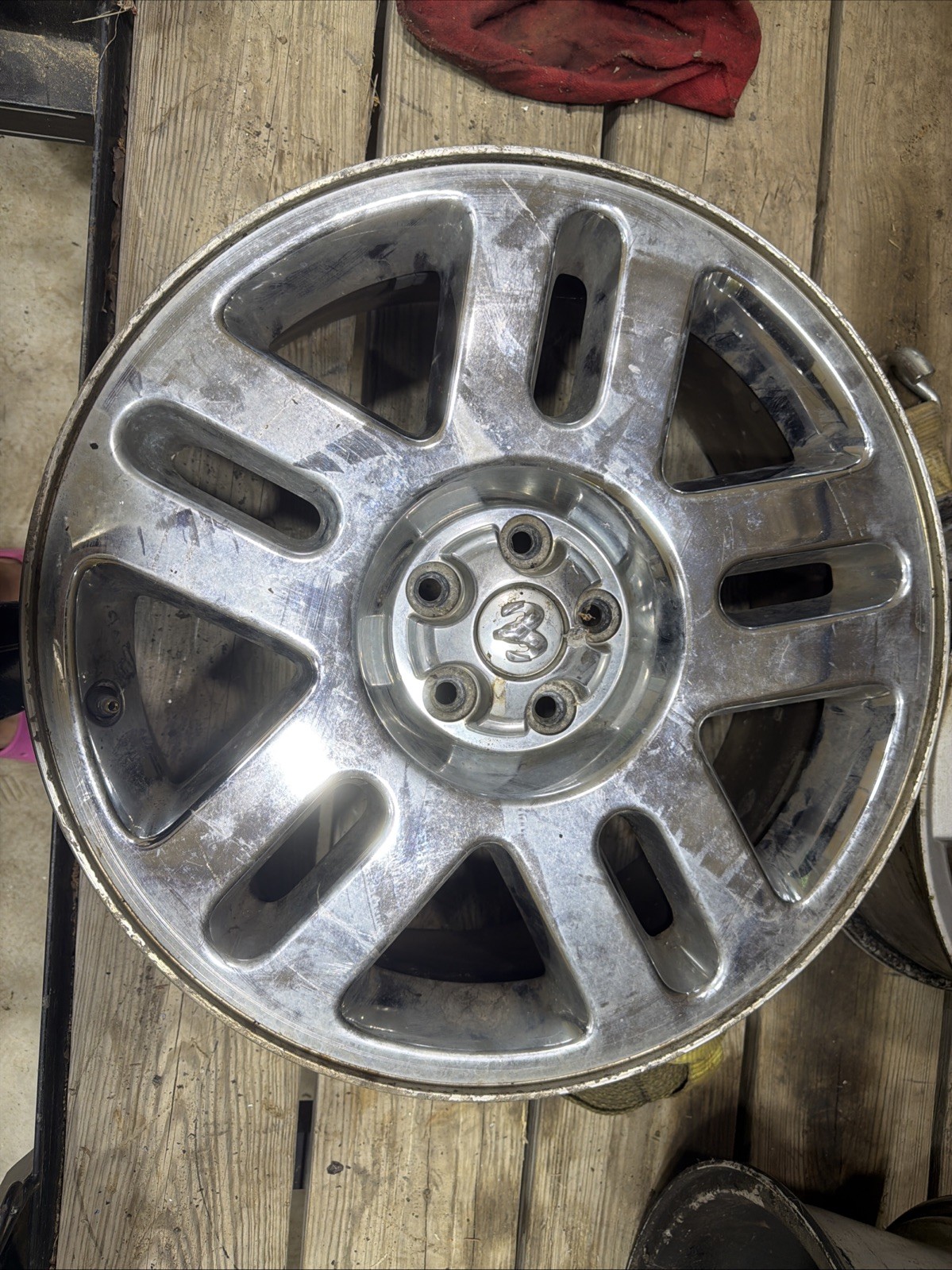 2007-2012 Dodge Nitro 20” OEM Chrome Clad Wheel