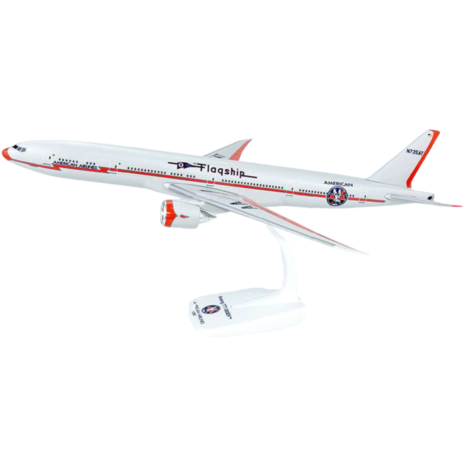 Flight Miniatures American Flagship 777-300ER 1:200 Scale Model Airplane