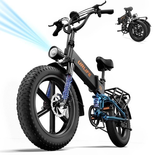 URLIFE Folding Electric Bike for Adults  20\