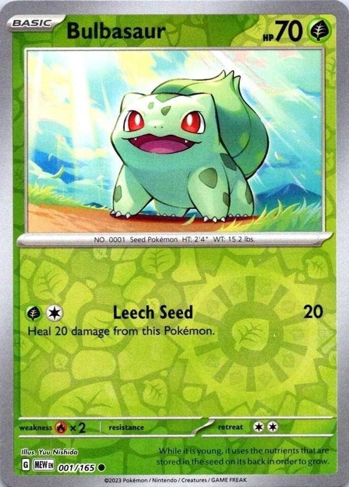 Pokemon TCG 151 (ENGLISH) - Reverse Holos - COMPLETE YOUR MASTER SET