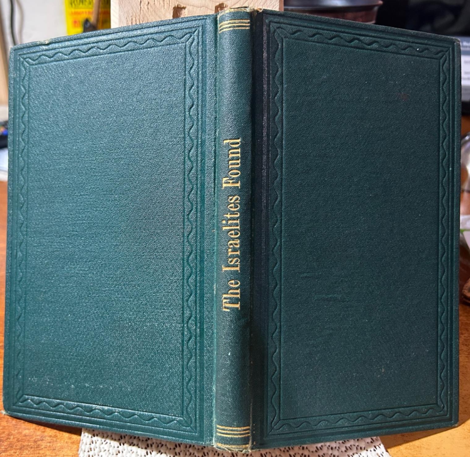 1874 The Israelites Found in the Anglo-Saxons LOST TRIBES HEBREW PROPHET HISTORY