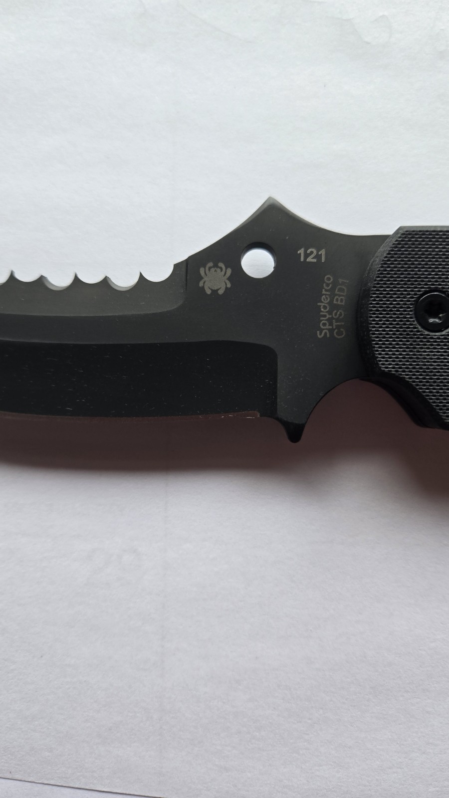 Spyderco Pygmy Warrior Holy Grail Collector Club # 121/200 First Run, Rare 1%