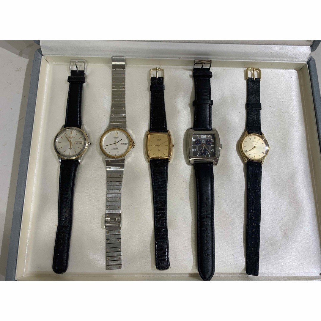SEIKO PLAYBOY X2006 Chanter Watch 5 Items Bundle Non working