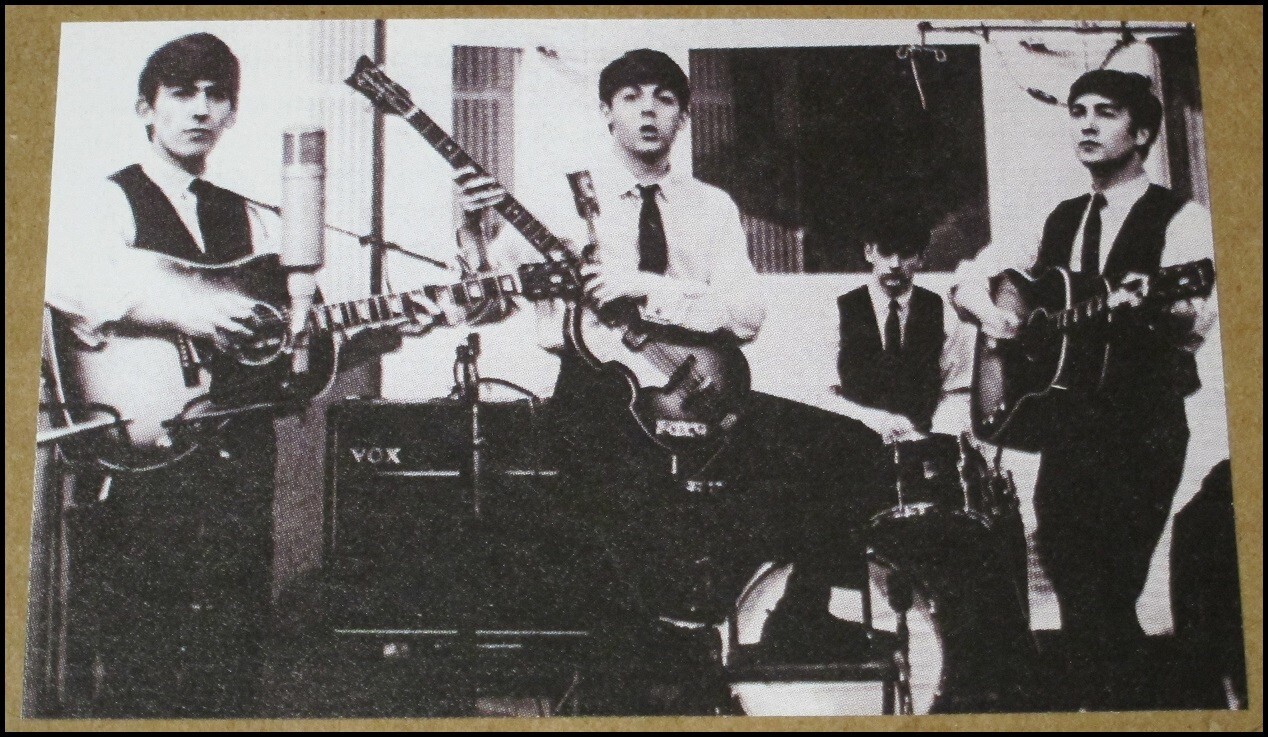2003 The Beatles 1960s Photo Clipping 3.75x2.25 John Lennon Paul McCartney Ringo