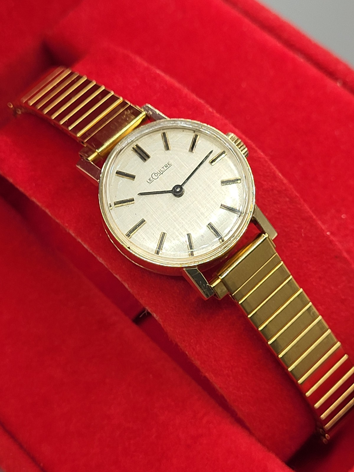 20mm [N. MINT] 1950s LeCoultre  14K Solid Gold Women\'s Watch Manual-Wind 