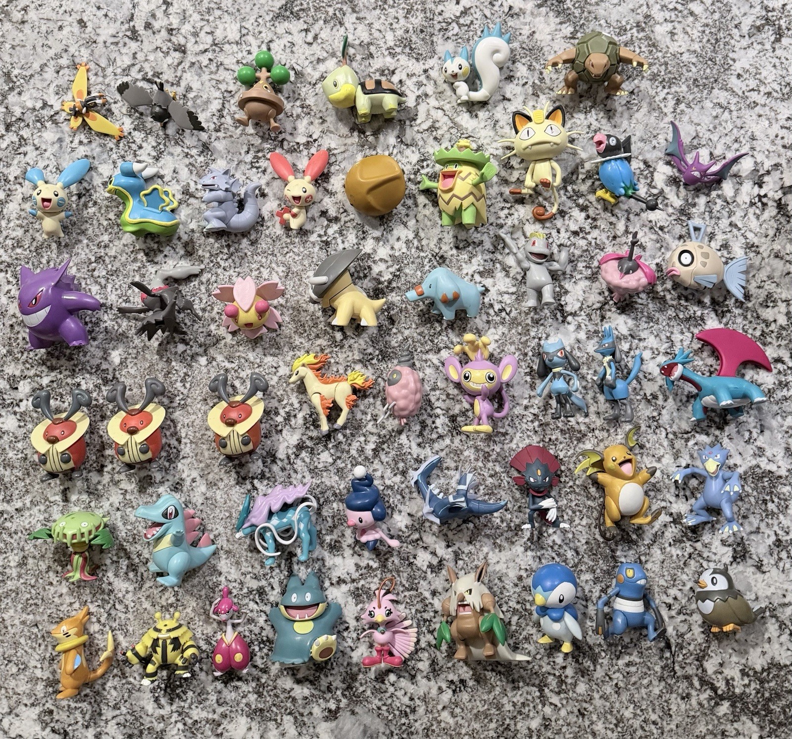 2007 JAKKS Pokémon Figure Lot Of 49