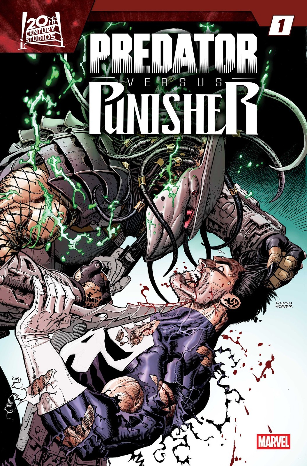 Predator vs. Punisher #1 Dustin Weaver Regular Cover PRESALE