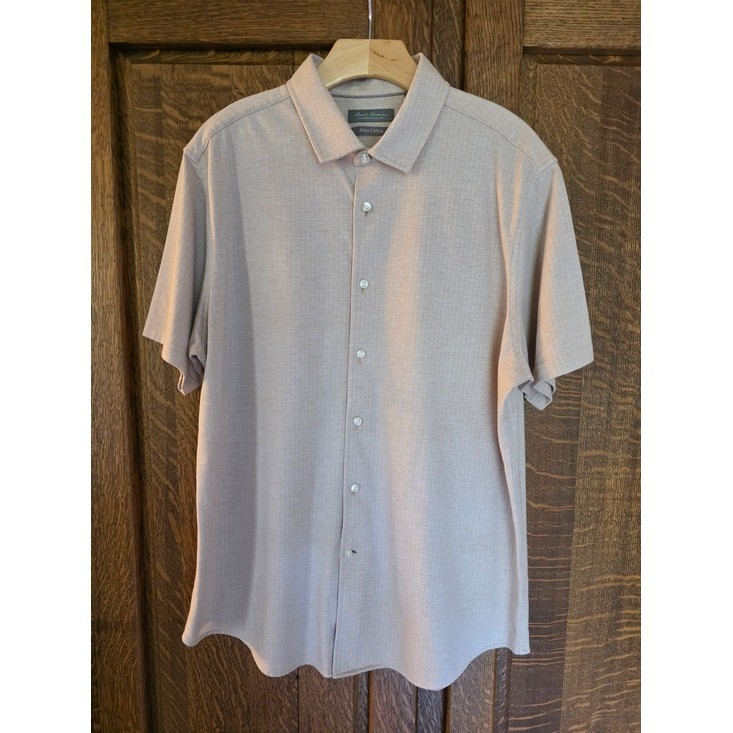 Daniel Cremieux Signature Collection Men\'s XL Button-Up Shirt Pima Cotton Blend