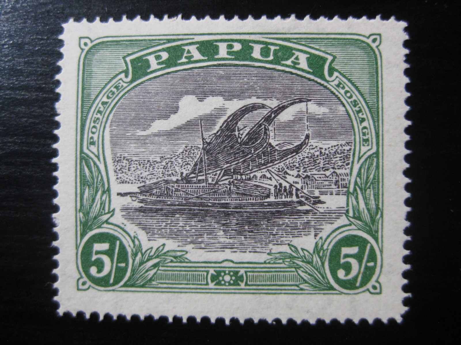 PAPUA BRITISH COLONY Sc. #72 scarce mint stamp SCV $55.00