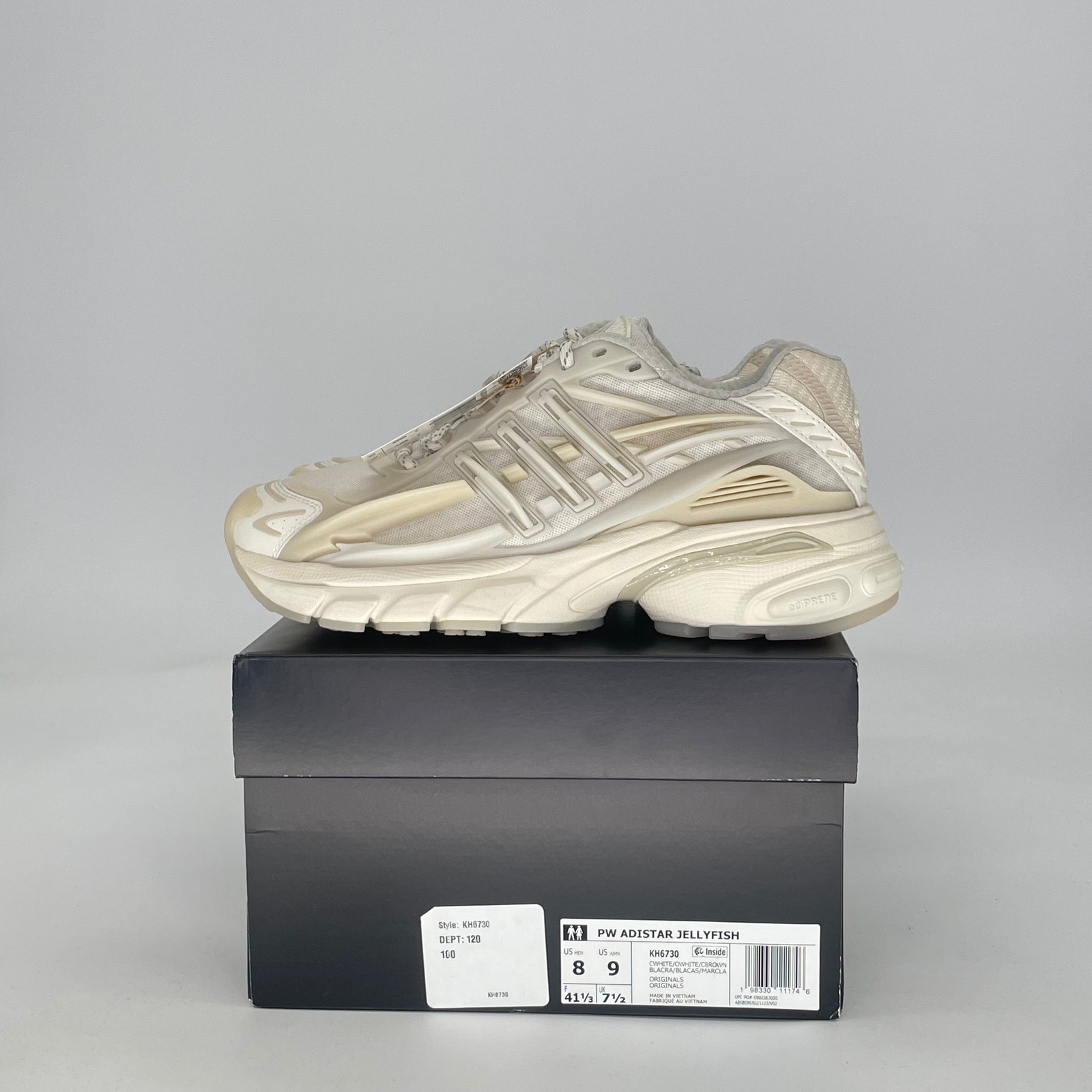 Size 8M/9.5W - adidas Adistar Jellyfish Pharrell Williams White KH6730