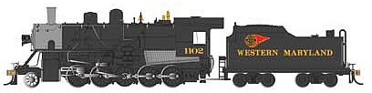 Bachmann 85404 HO Scale Western Maryland 2-10-0 #1102