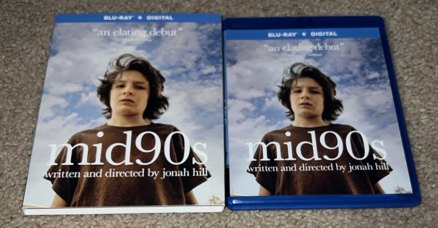 Mid90s OOP RARE Slipcover  (Blu-ray, 2018)  Jonah Hill