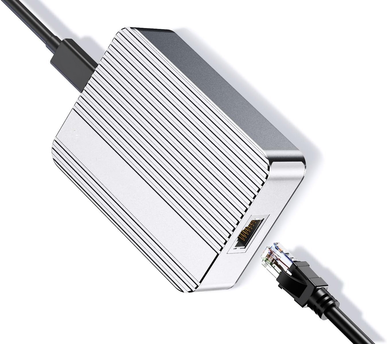 Ethernet Adapter - USB4 to 10Gb - Thunderbolt 3/4/5 - Video Editing Mac/Windows
