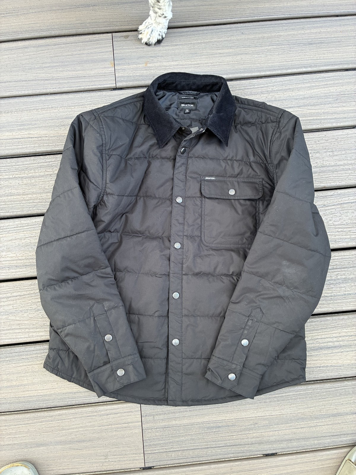 Brixton Cass Puffer Jacket - Medium - Black (NWT) Brixton Cass Puffer Jacket - Medium - Black (NWT)