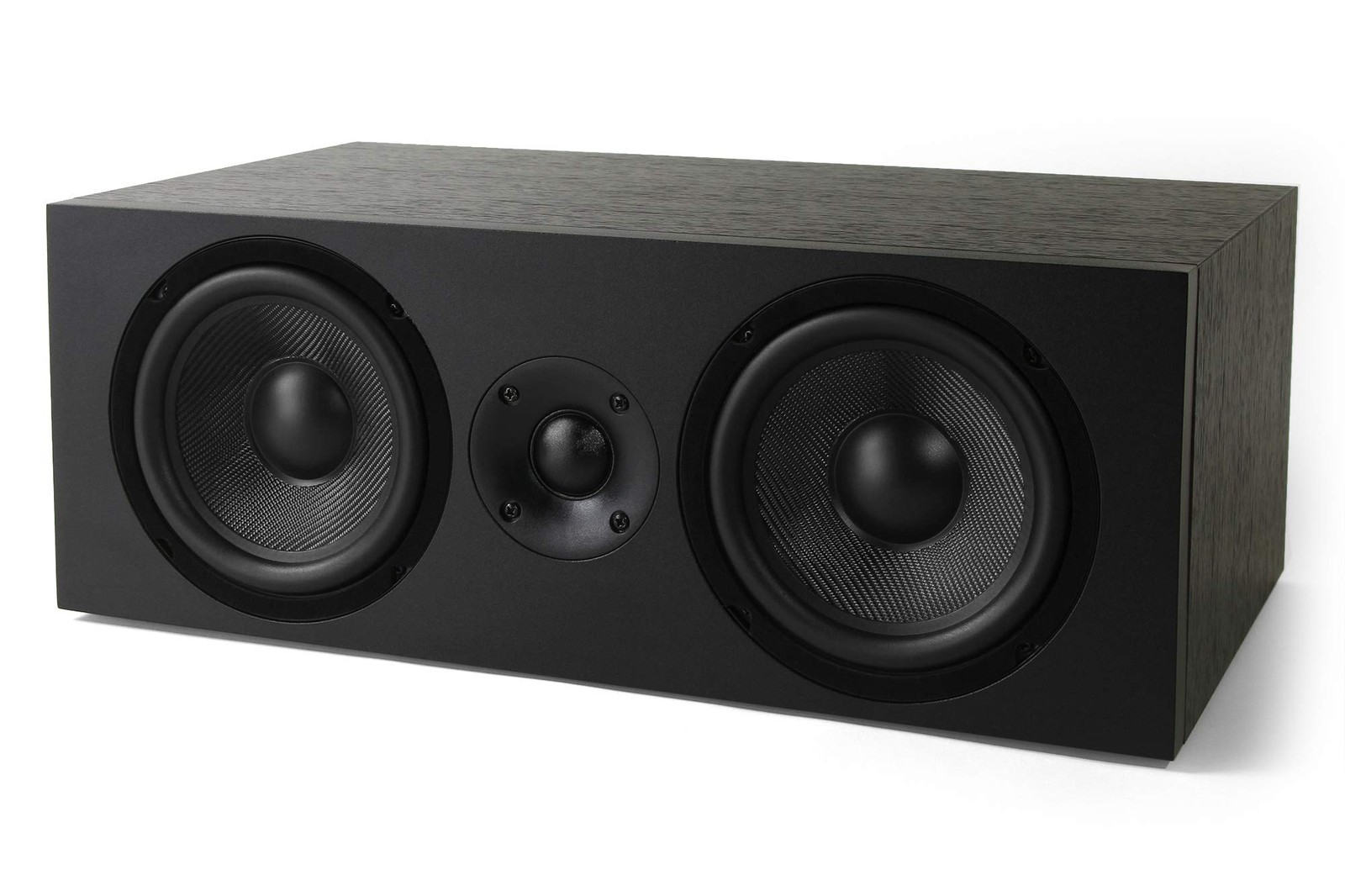 NEUMI CS5 Center Channel Speaker, Dual 5-Inch Woofers, 1-Inch Tweeter, Dark W...