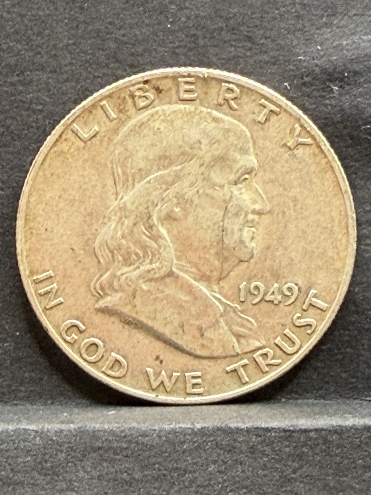 1949 D Franklin Half Dollar/Circulated/Ungraded (10)