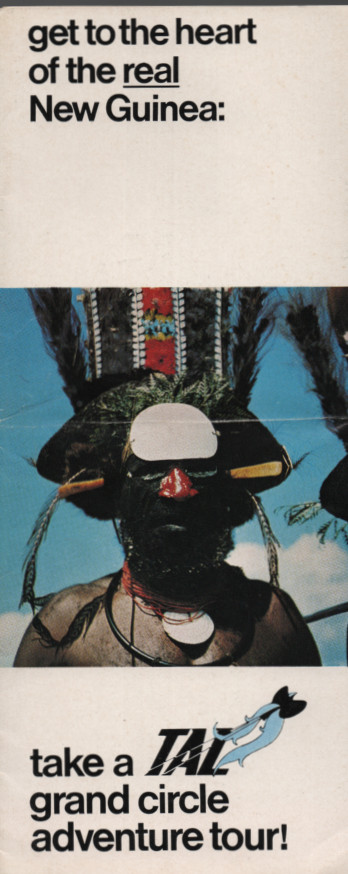 1970s Territory Airlines TAL New Guinea Aviation Travel Brochure Papua PNG