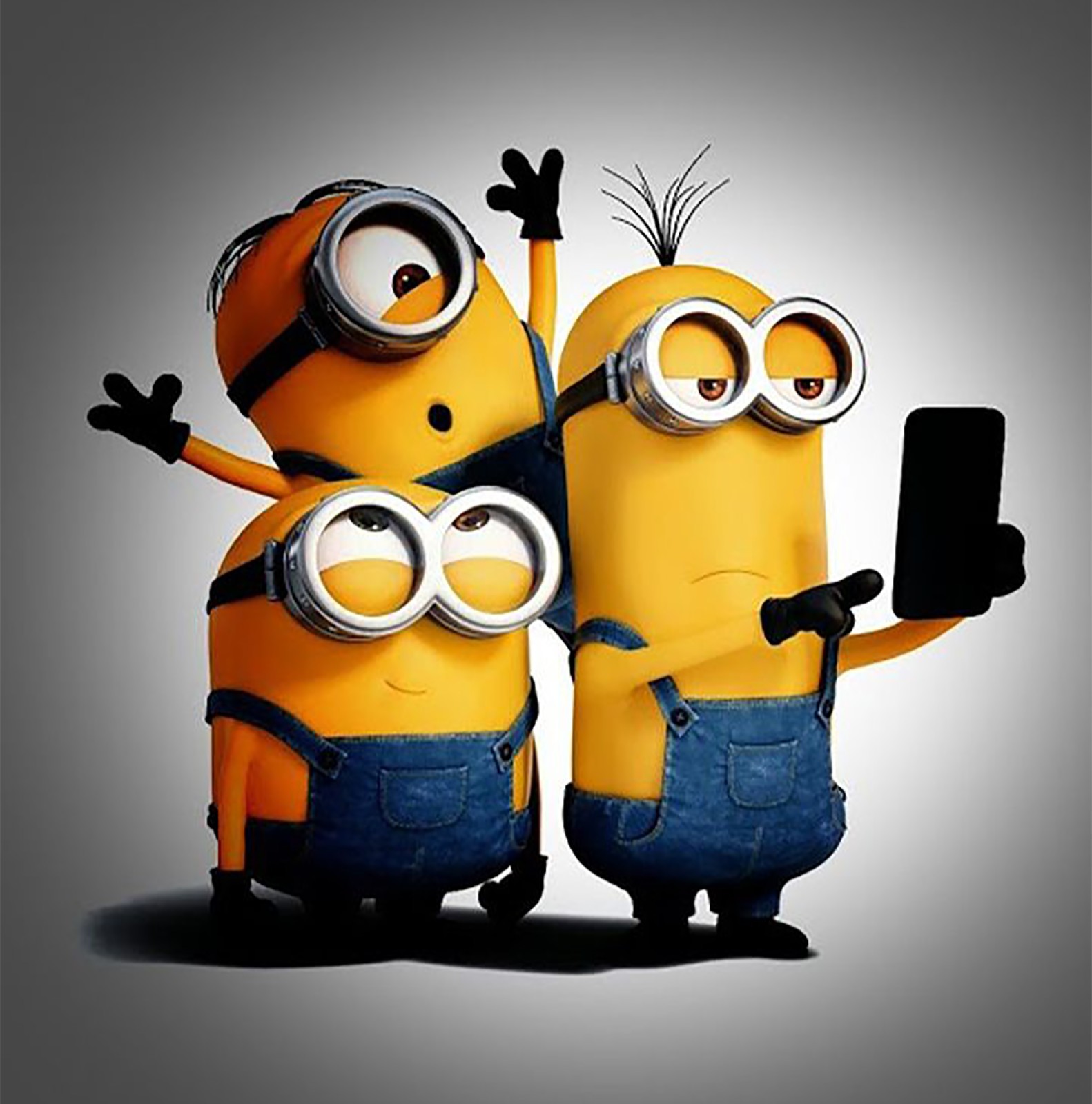 Minions Selfie Iron On Transfer For T-Shirt + Other Light & Dark Fabrics #5