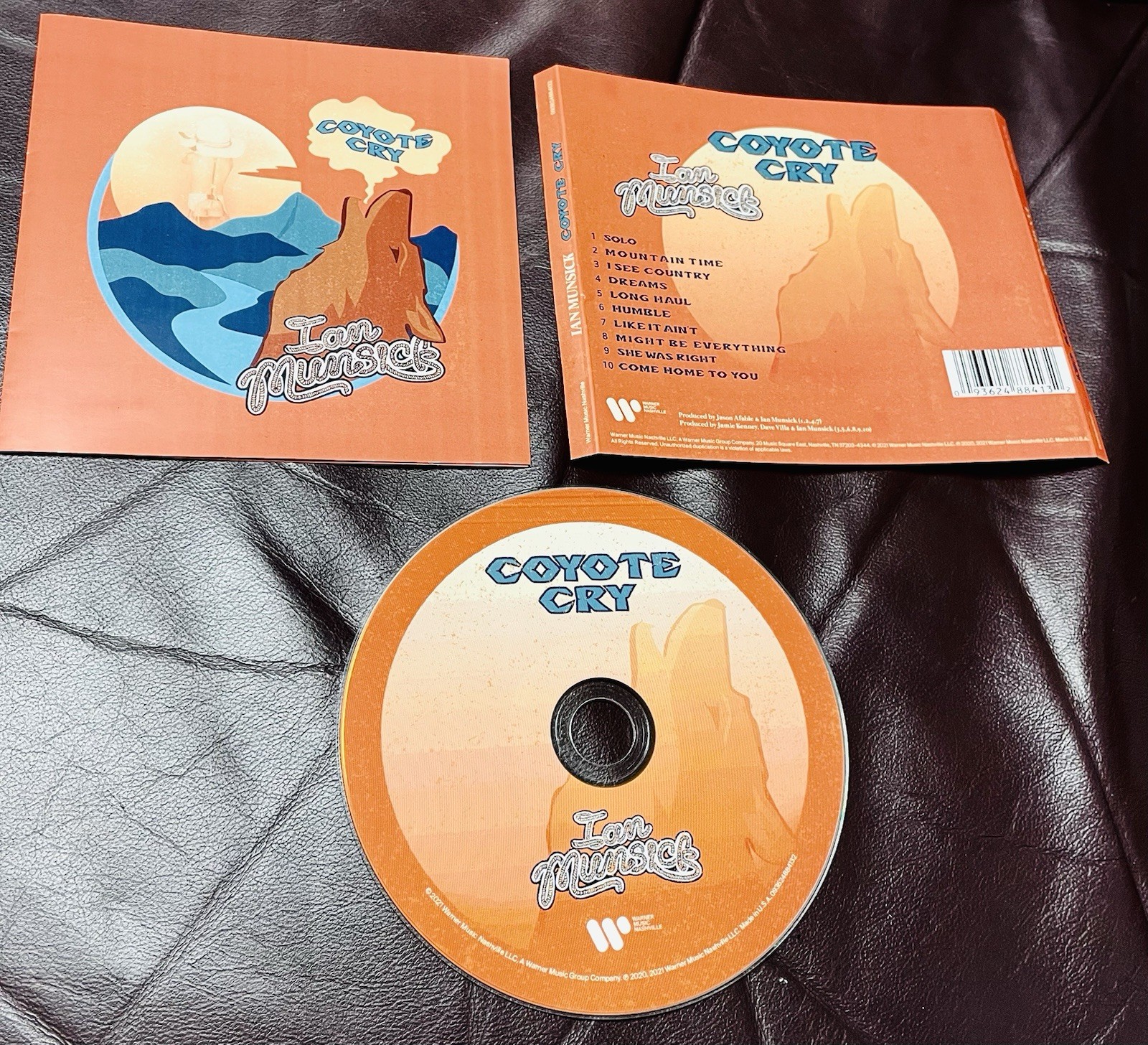 IAN MUNSICK Coyote Cry CD *no Case*