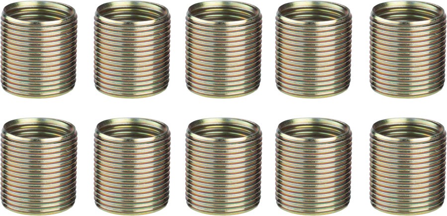 Unior Proprietary Crank Repair Pedal Thread Inserts for Right Crankarm, 9/16\