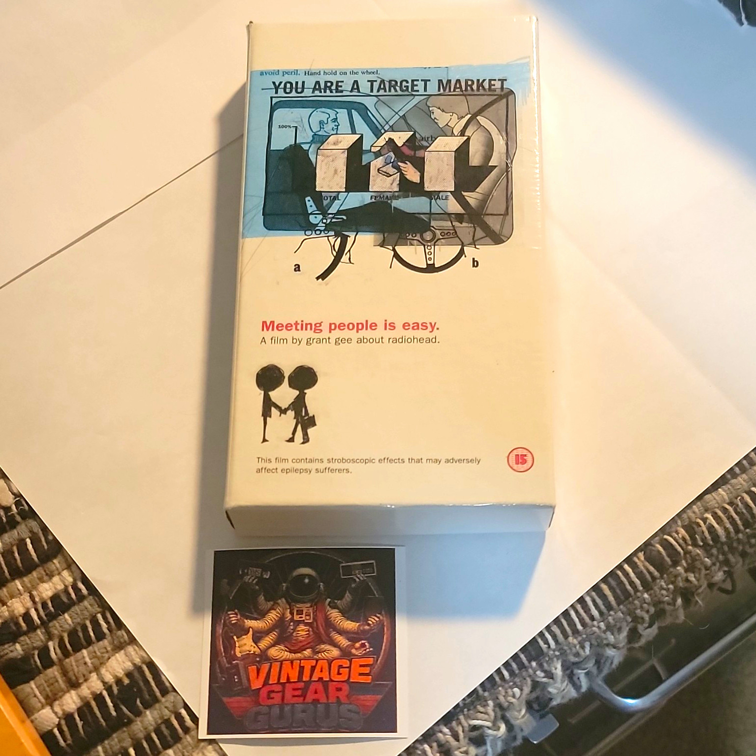 Vintage VHS Radiohead Meeting People Is Easy US 1998 Grant Gee Great Shape Works