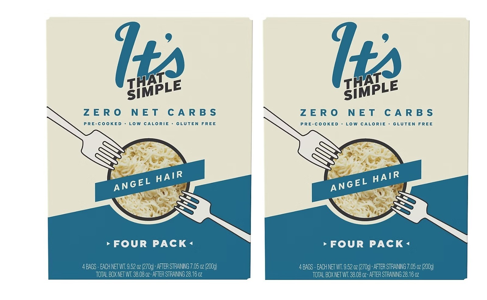 It’s Skinny “It’s That Simple” Zero Net Carbs Angel Hair 8 Pack EXP 5/2027 It’s Skinny “It’s That Simple” Zero Net Carbs Angel Hair 8 Pack EXP 5/2027
