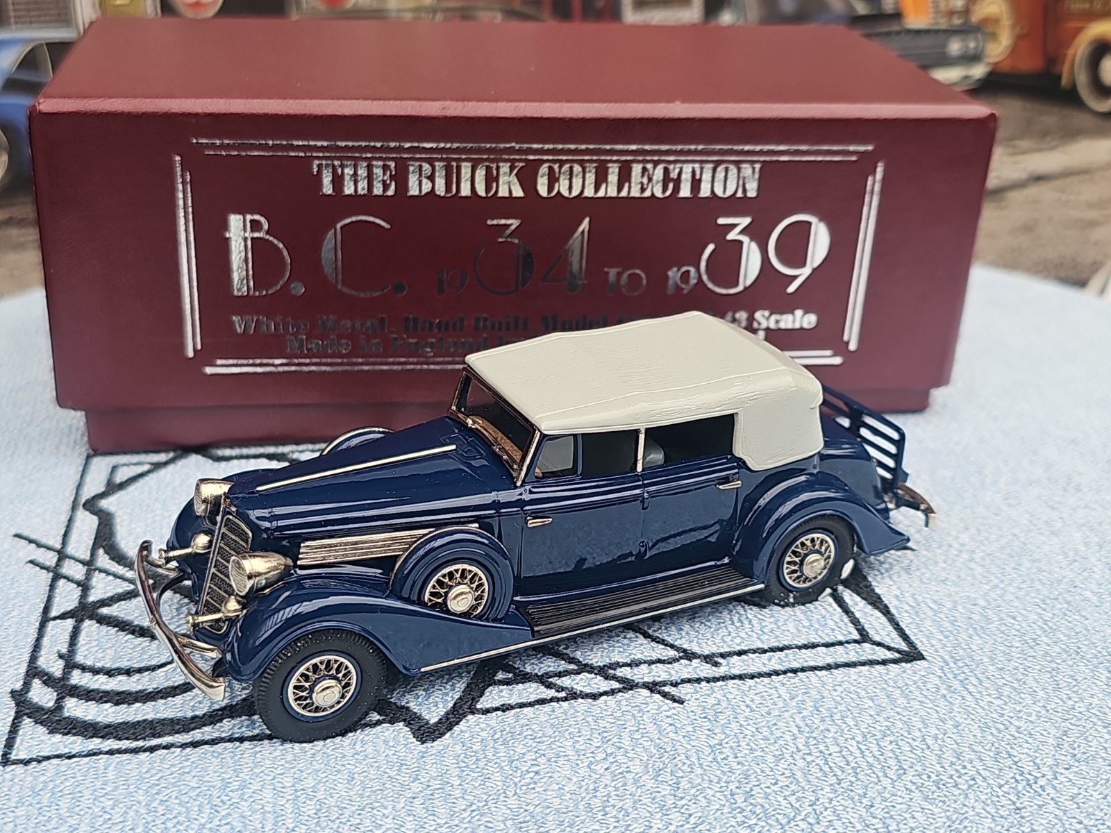 Brooklin 1:43 Model B.C 020X 1934 Buick M61 CLUB SEDAN RARE HARD TO FIND READ 📚 Brooklin 1:43 Model B.C 020X 1934 Buick M61 CLUB SEDAN RARE HARD TO FIND READ 📚