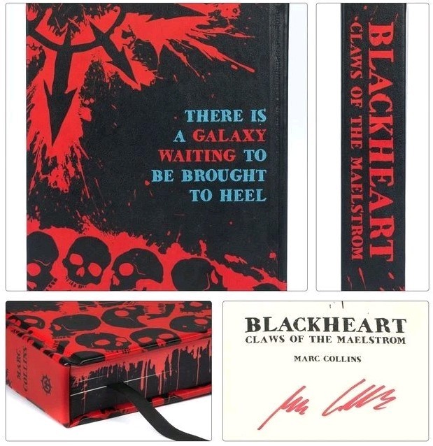 BLACKHEART: CLAWS OF THE MAELSTROM Special Edition Marc Collins Black Library 