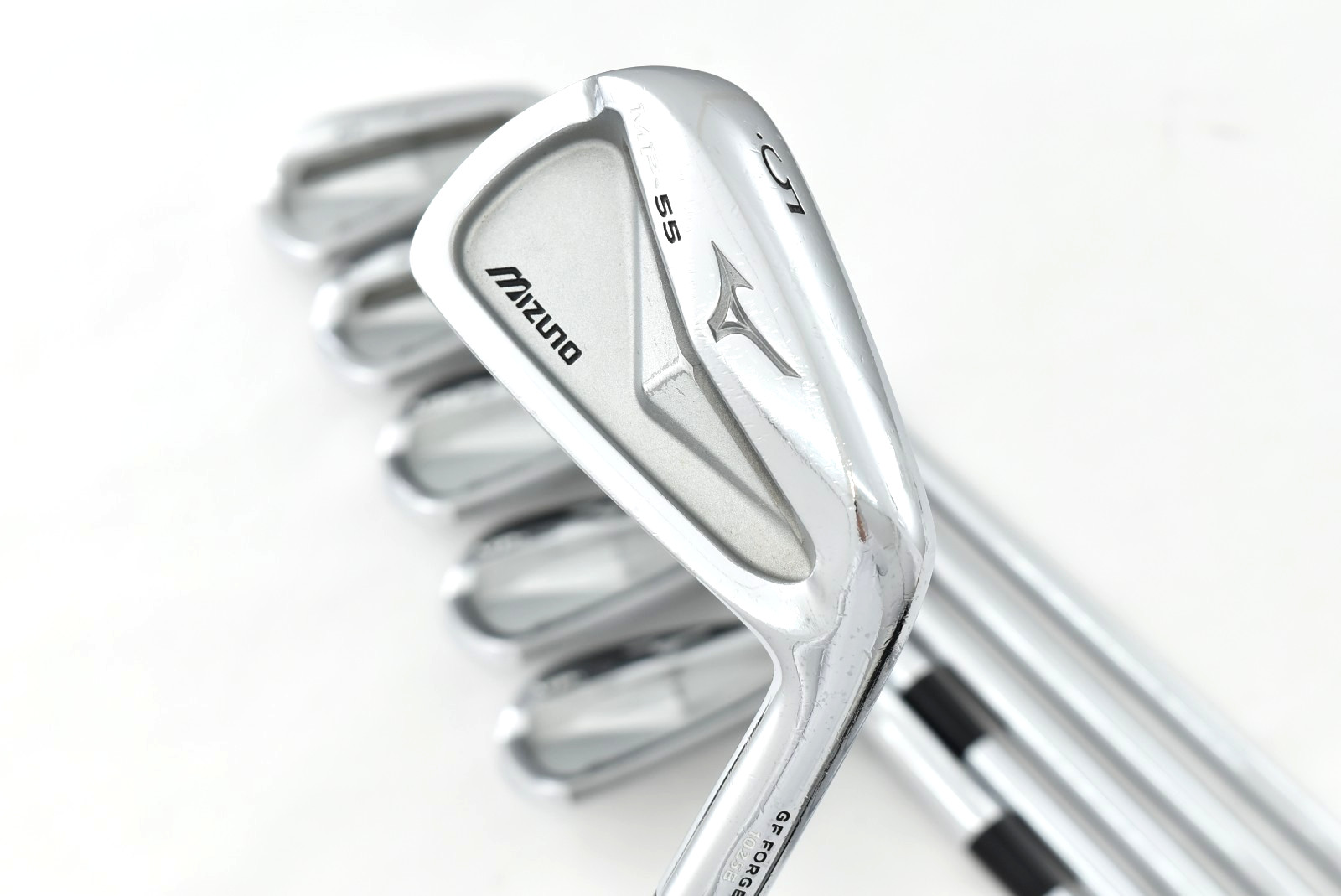6pcs MIZUNO MP-55 FORGED Iron Set 5-6-7-8-9-PW Stiff Modus3 Tour 125 RH JDM