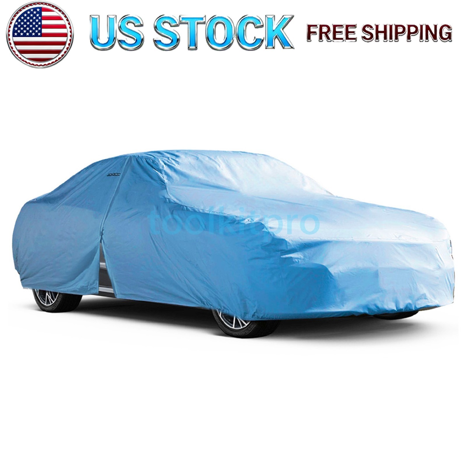 Full Car Cover Outdoor Waterproof Heavy Duty For BMW Honda Nissan 193*71*63inch Full Car Cover Outdoor Waterproof Heavy Duty For BMW Honda Nissan 193*71*63inch