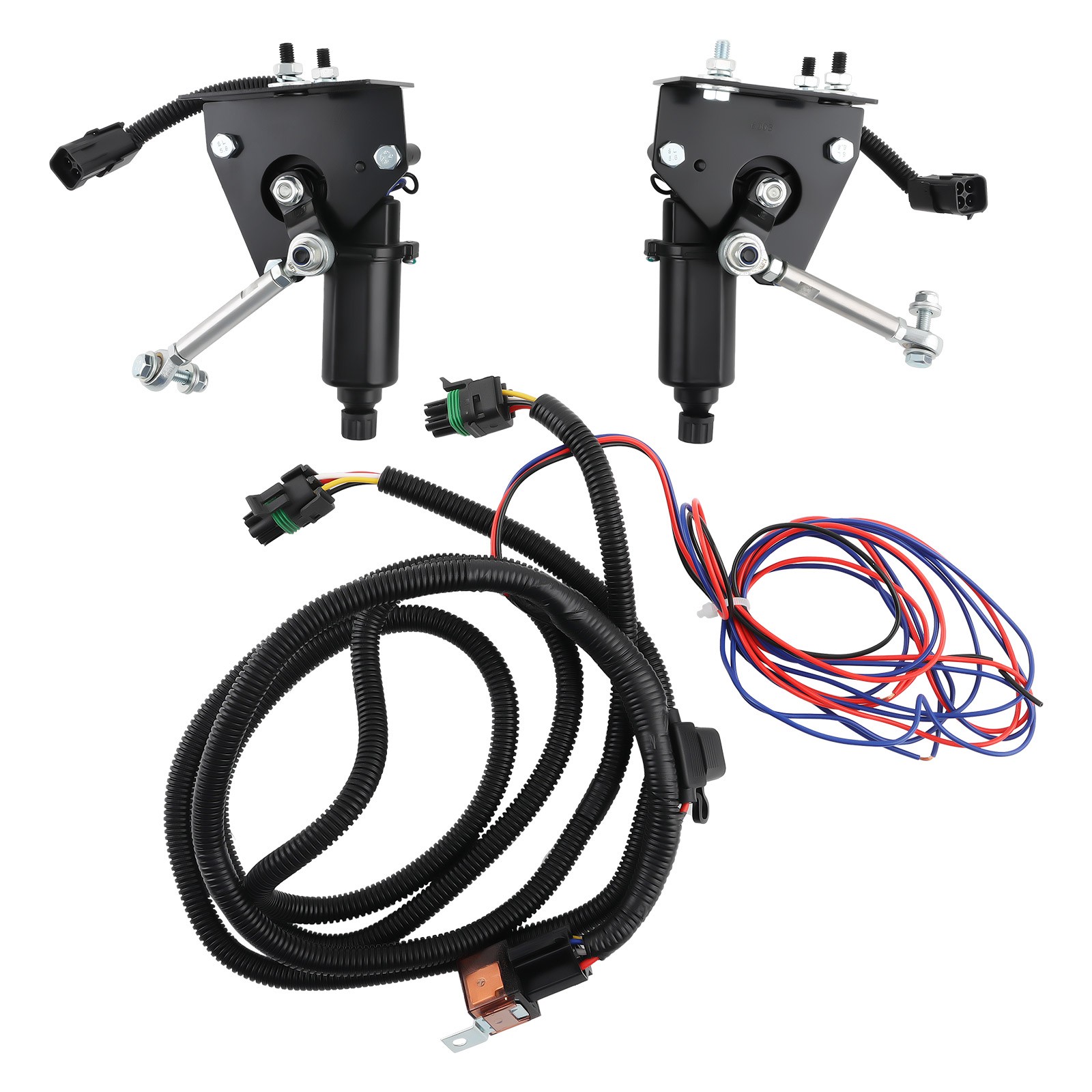 2 PCS Electric Headlight Machinery Conversion Kit Fit For Ford Mercury 1967-1970