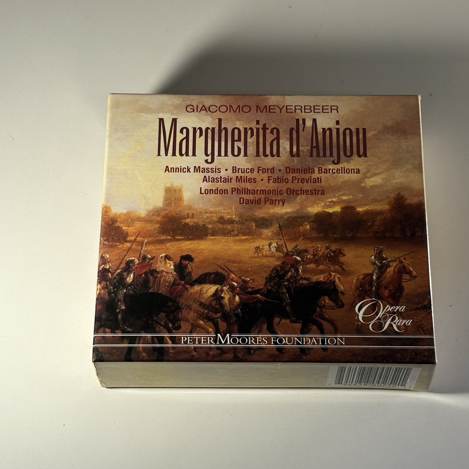 Meyerbeer: Margherita d'Anjou - David Parry 3 CD Box Set 2003 Opera Rara Nice