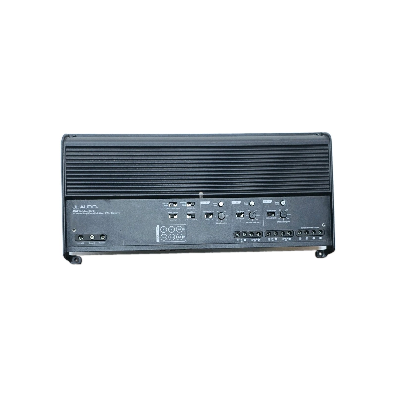 JL Audio XD1000/5v2 1000W RMS 5-Channel Car Audio Amplifier MPN XD1000/5v2 JL Audio XD1000/5v2 1000W RMS 5-Channel Car Audio Amplifier MPN XD1000/5v2