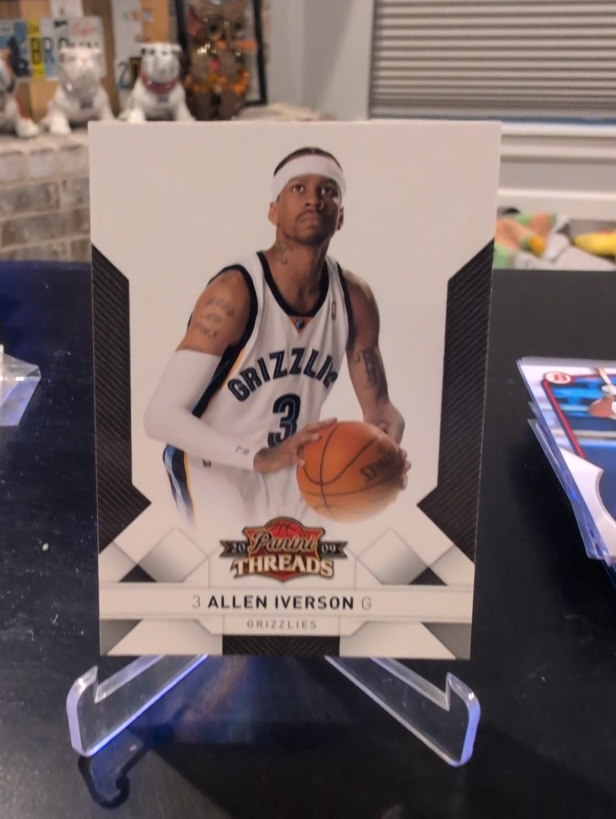 Panini 2009-10 Threads Allen Iverson Memphis Grizzlies #59 Base Set NBA Panini 2009-10 Threads Allen Iverson Memphis Grizzlies #59 Base Set NBA