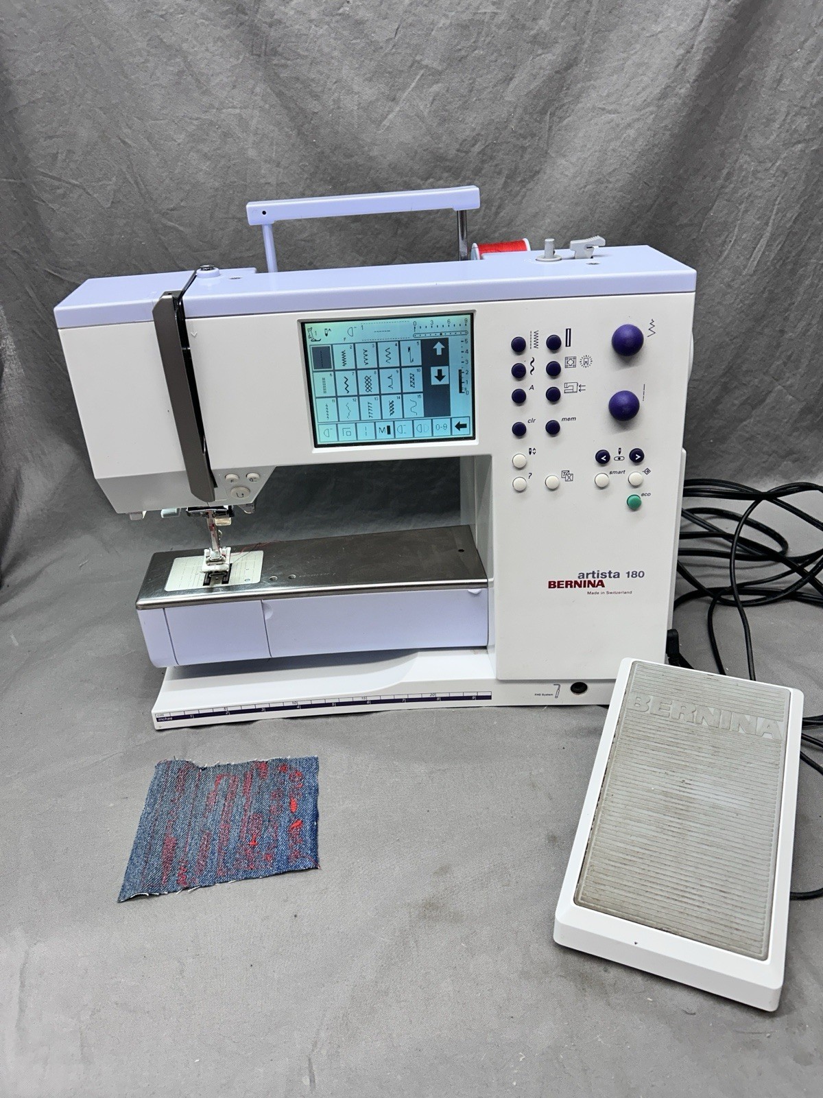 Bernina Artista 180 Sewing & Embroidery Machine WITH Embroidery Module And More