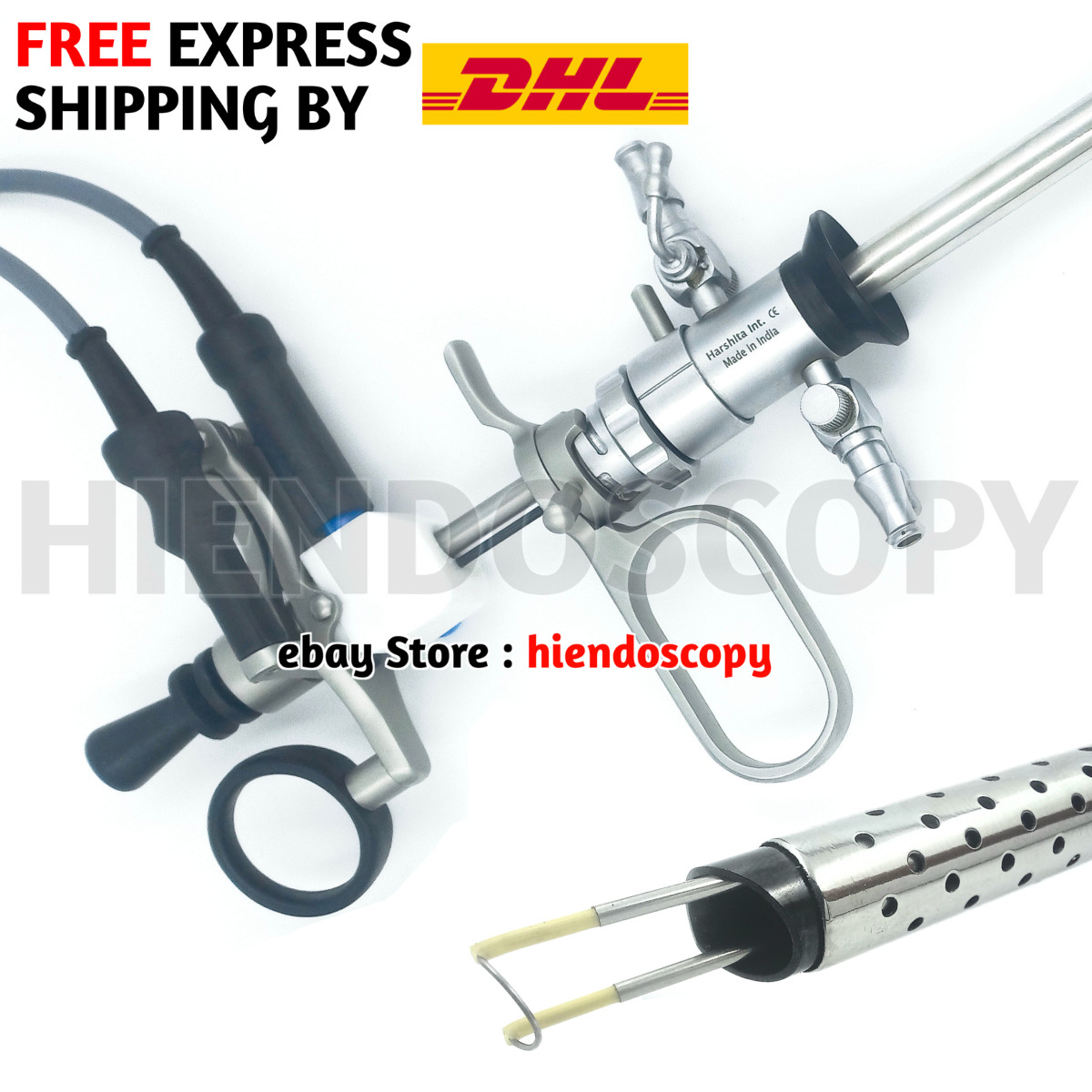 Resectoscope TURP Set Passive Bipolar Working Elements Set CE Quality Material