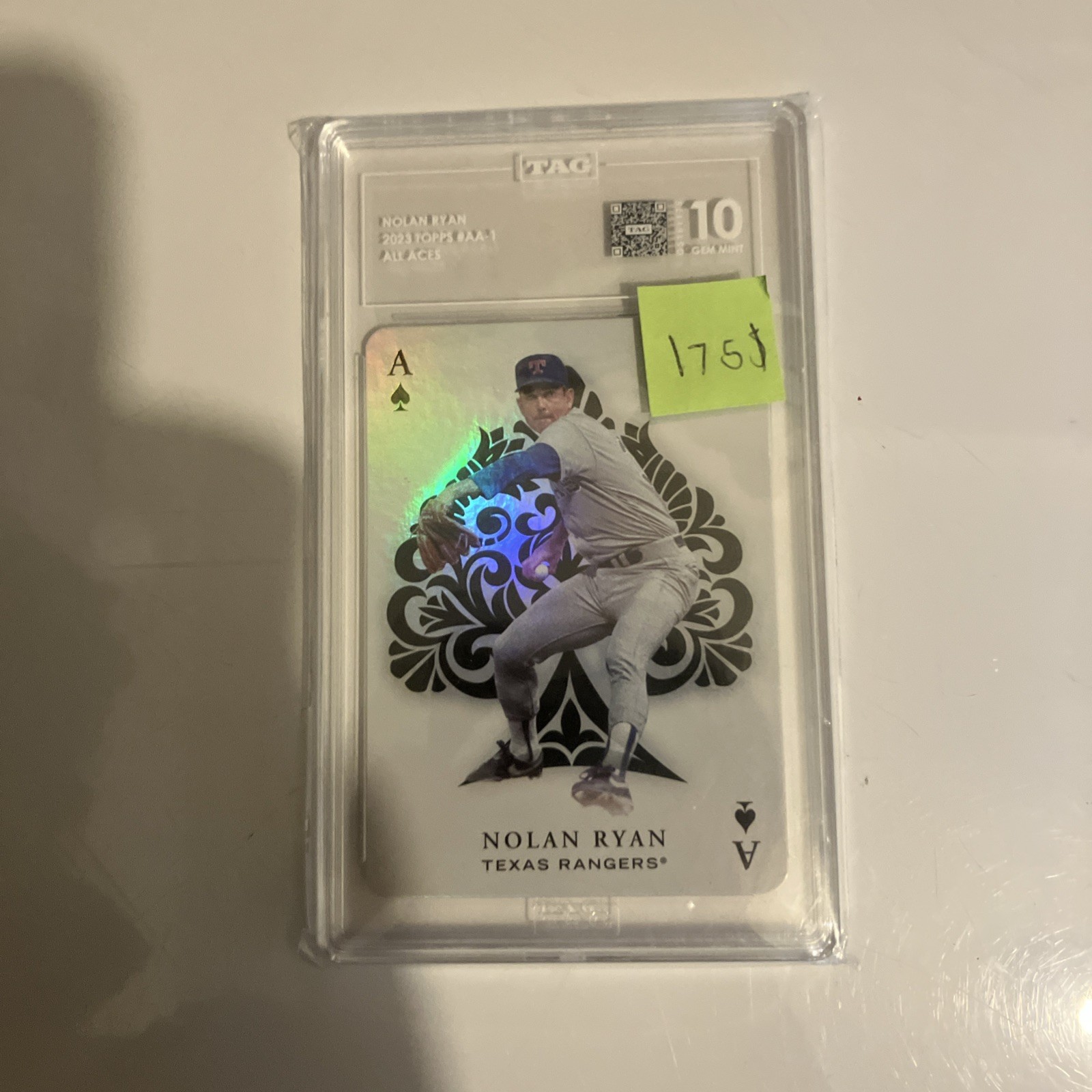 2023 Topps Series 1 - All Aces Nolan Ryan #AA-1 TAG 10