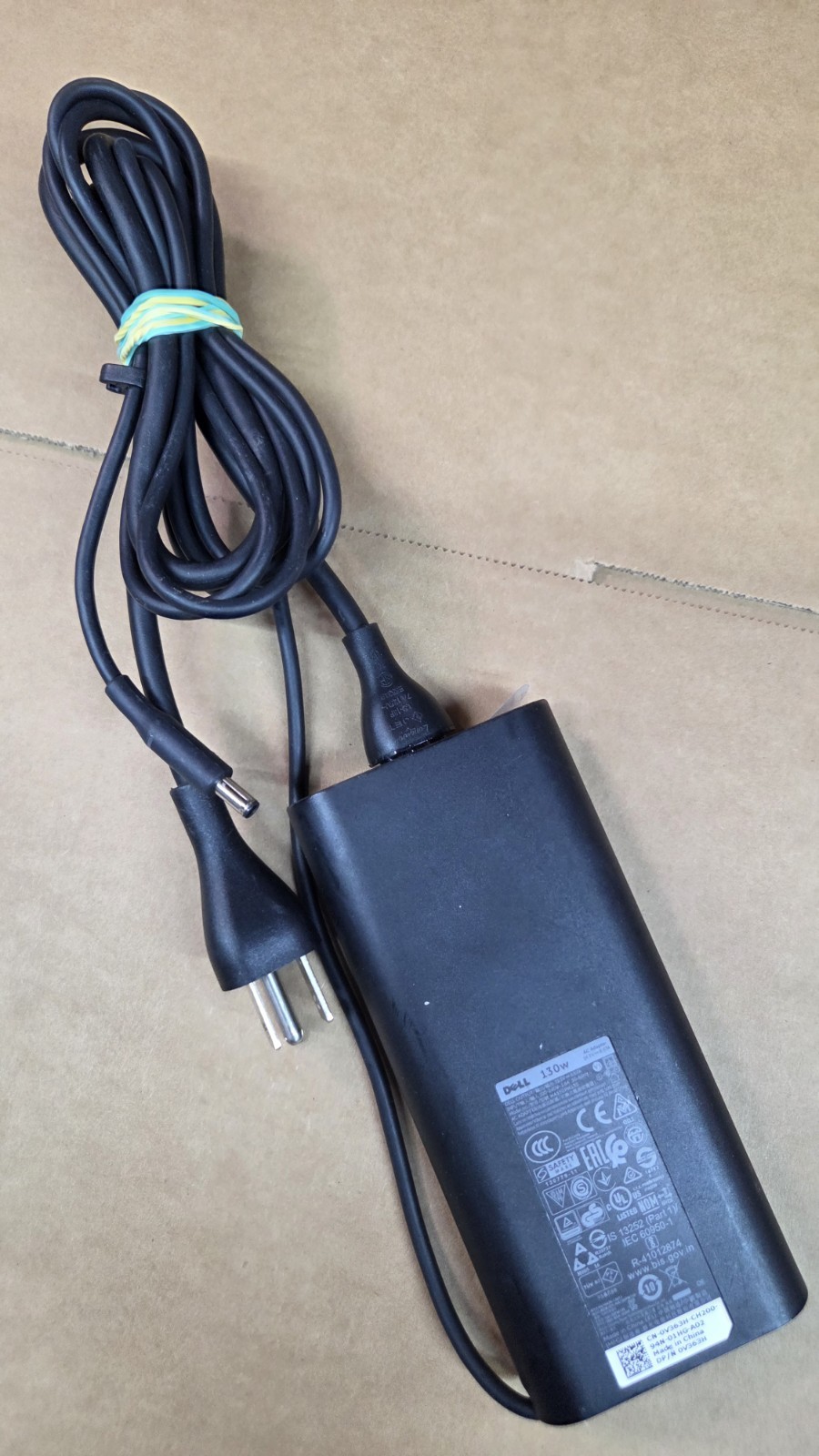 Original Dell 130W 19.5V SMALL TIP (4.5mm) AC Adapter Charger XPS Precision etc