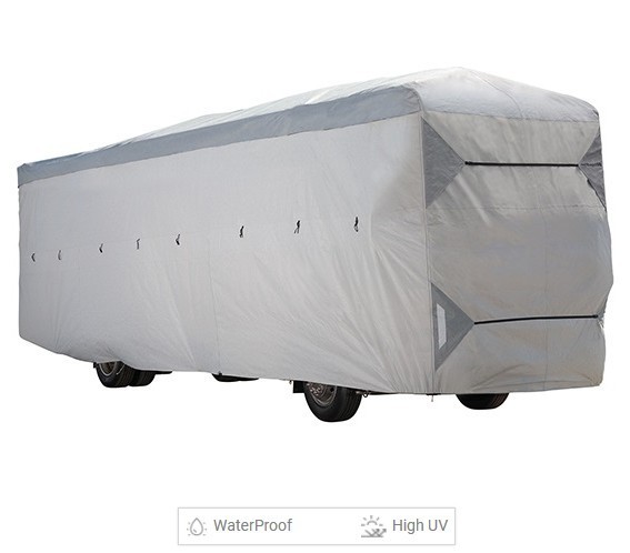 Expedition Premium Class A RV Trailer Cover Fits 40 to 42 foot Grey Expedition Premium Class A RV Trailer Cover Fits 40 to 42 foot Grey