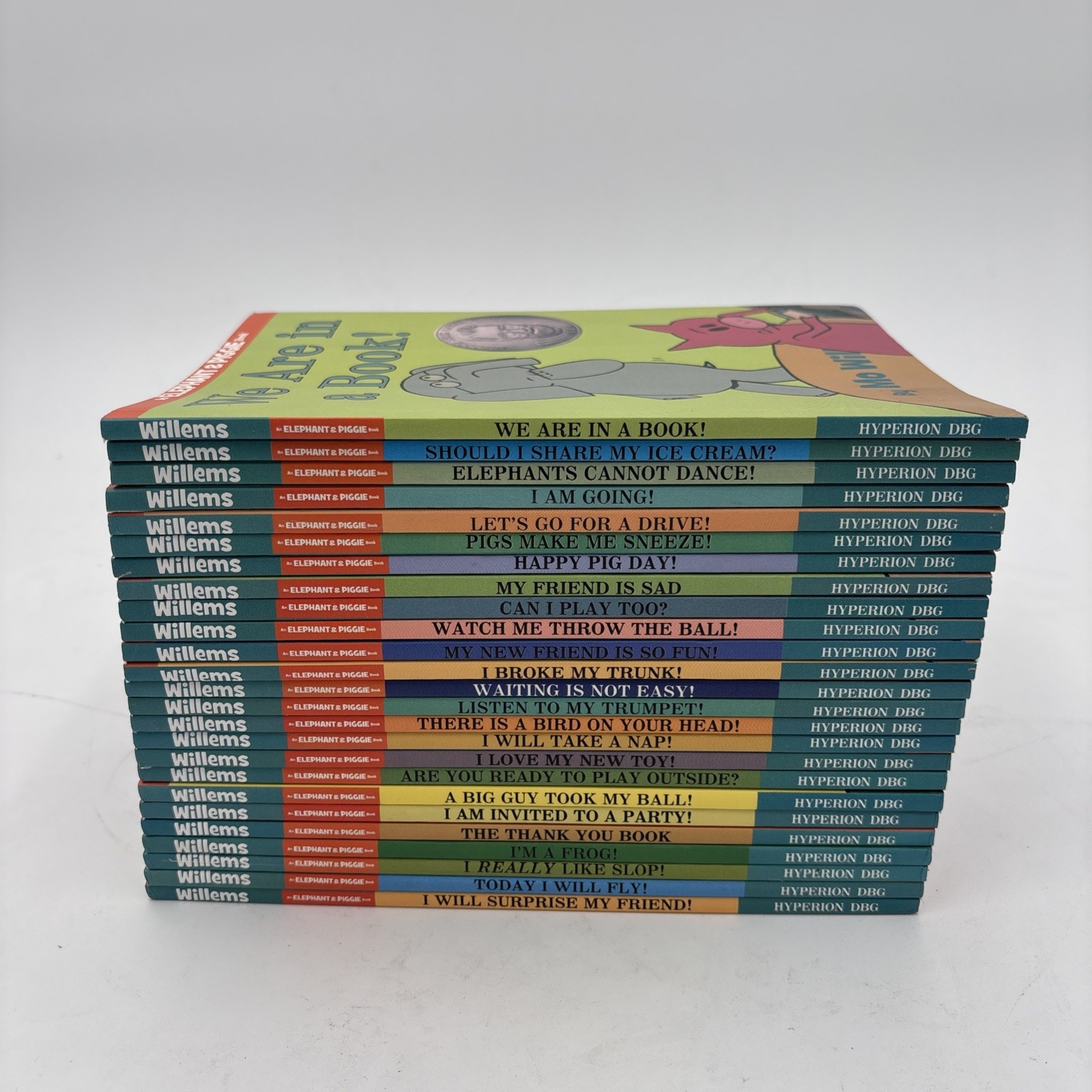 Elephant & Piggie 25 Book Set Mo Willems Collection – Like New –  F6-21