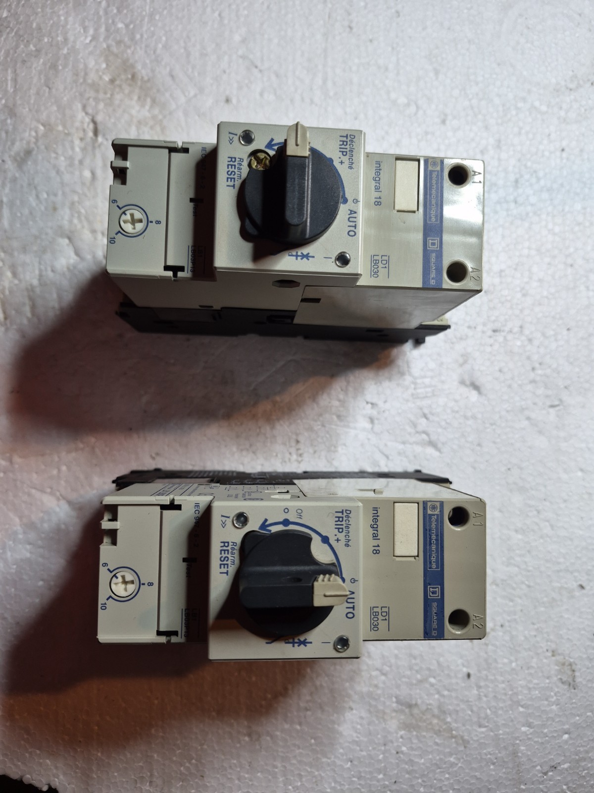 Telemecanique LD1 LB030 Motor Starter/Contactor & LB1 LB03P17 Overload Relay